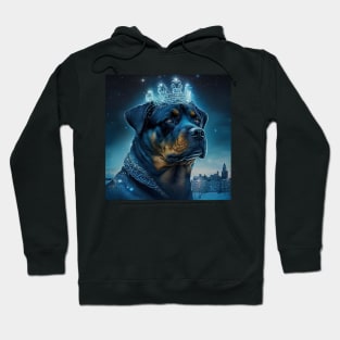 Winter Queen Rottweiler Hoodie